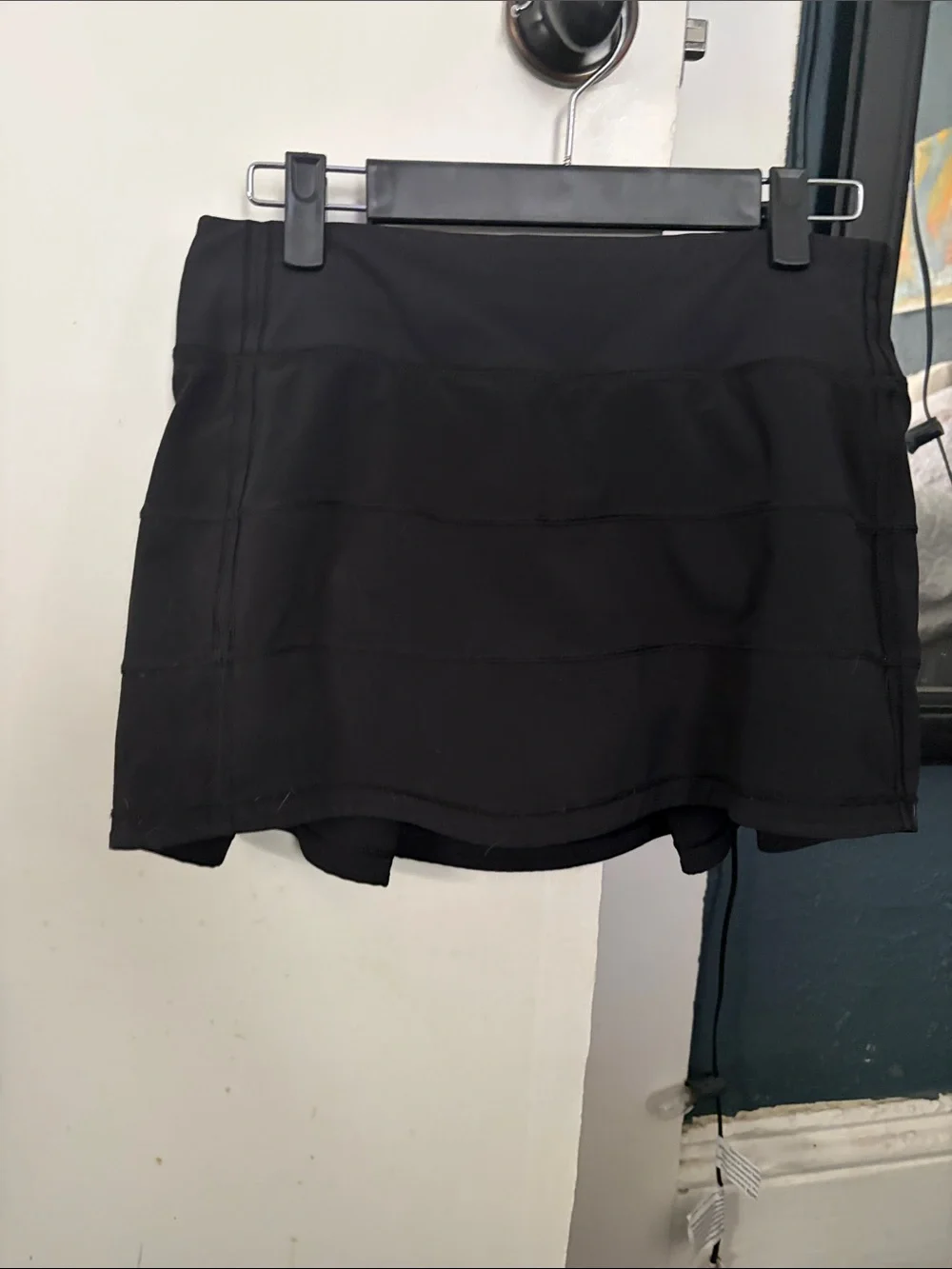 lululemon athletica Black Athletic Skort with Built-In Shorts